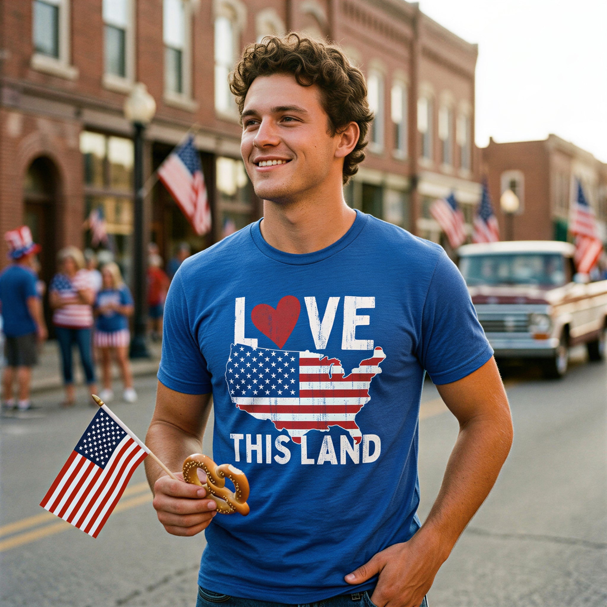 Love This Land Men's T Shirt