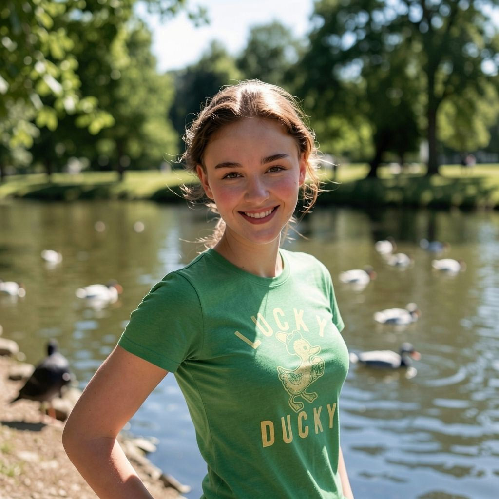 Lucky Ducky Women's T Shirt