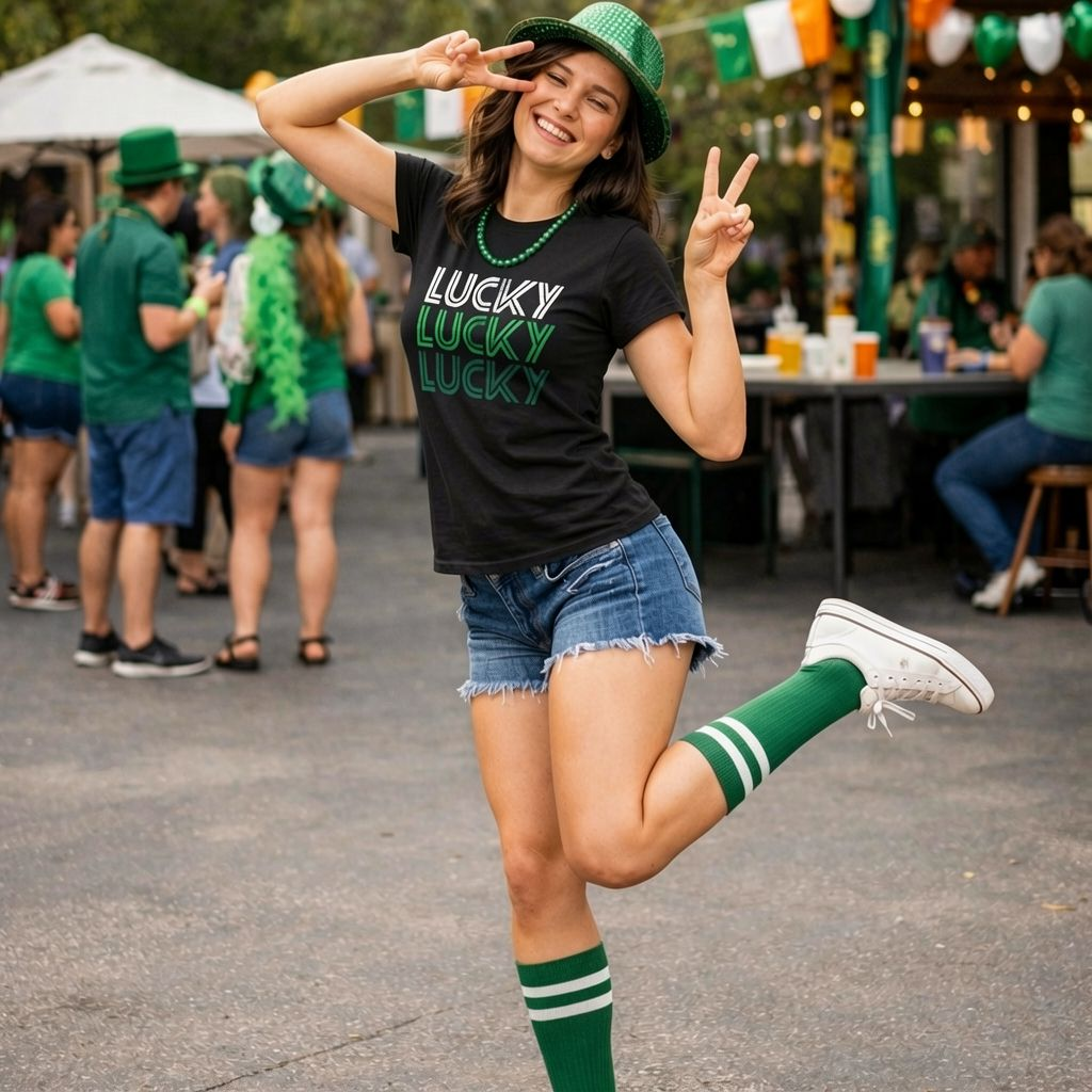 Lucky Lucky Lucky Women's T Shirt