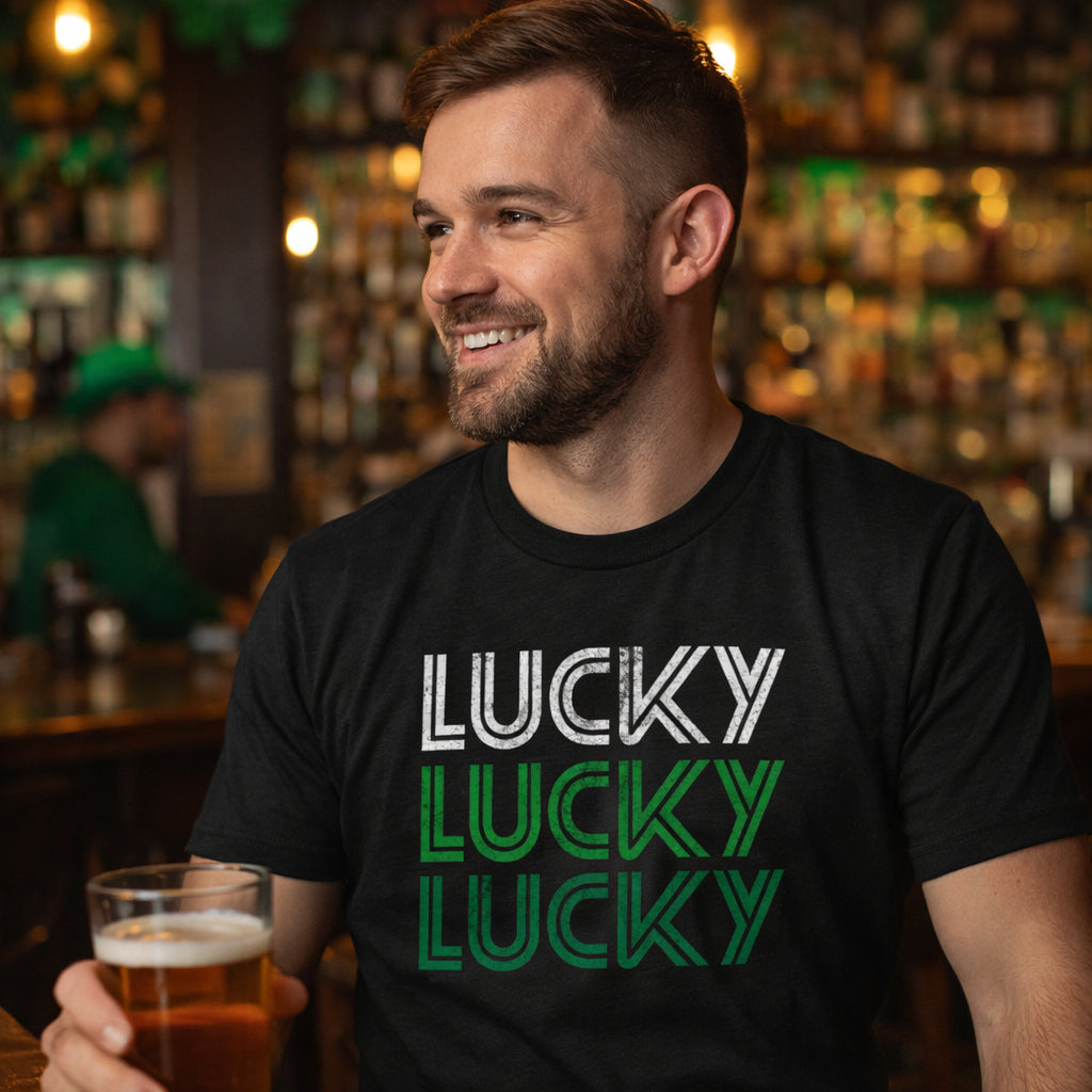 Lucky Lucky Lucky Men's T Shirt