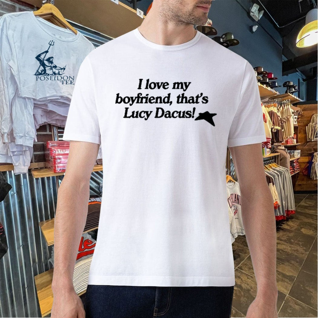 Lucy Dacus I Love My Boyfriend That’s Star T-shirt