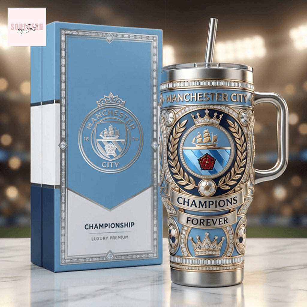 Manchester City Champions Forever Tumbler