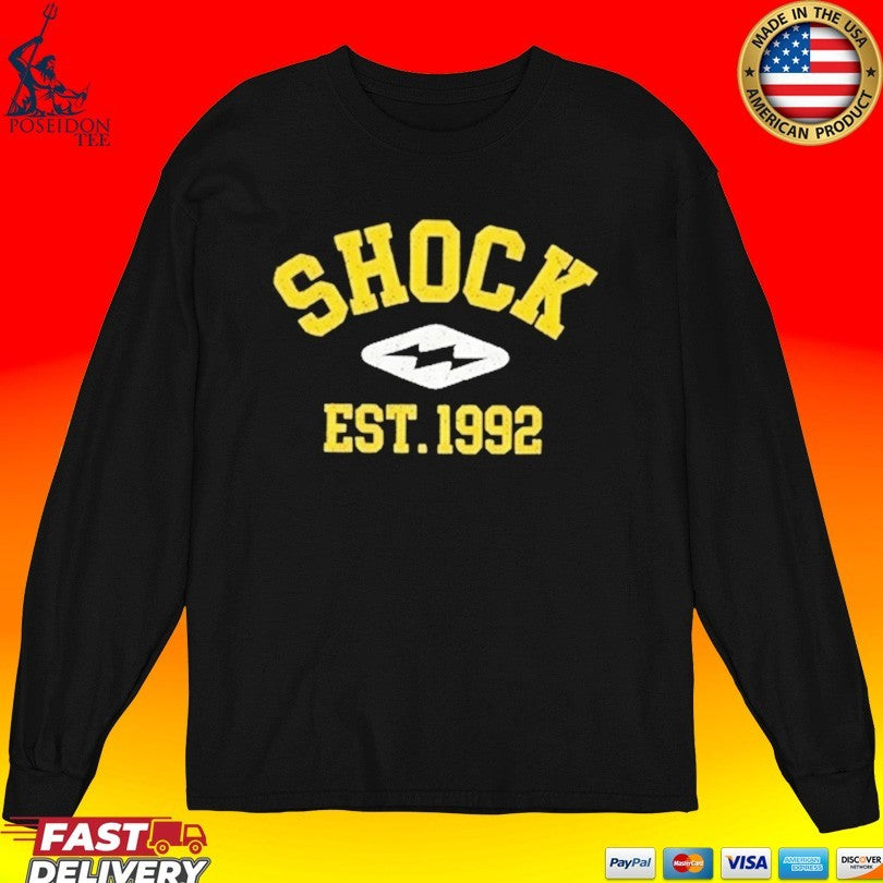 Marcus Fakatou Shock Est 1992 T-shirt