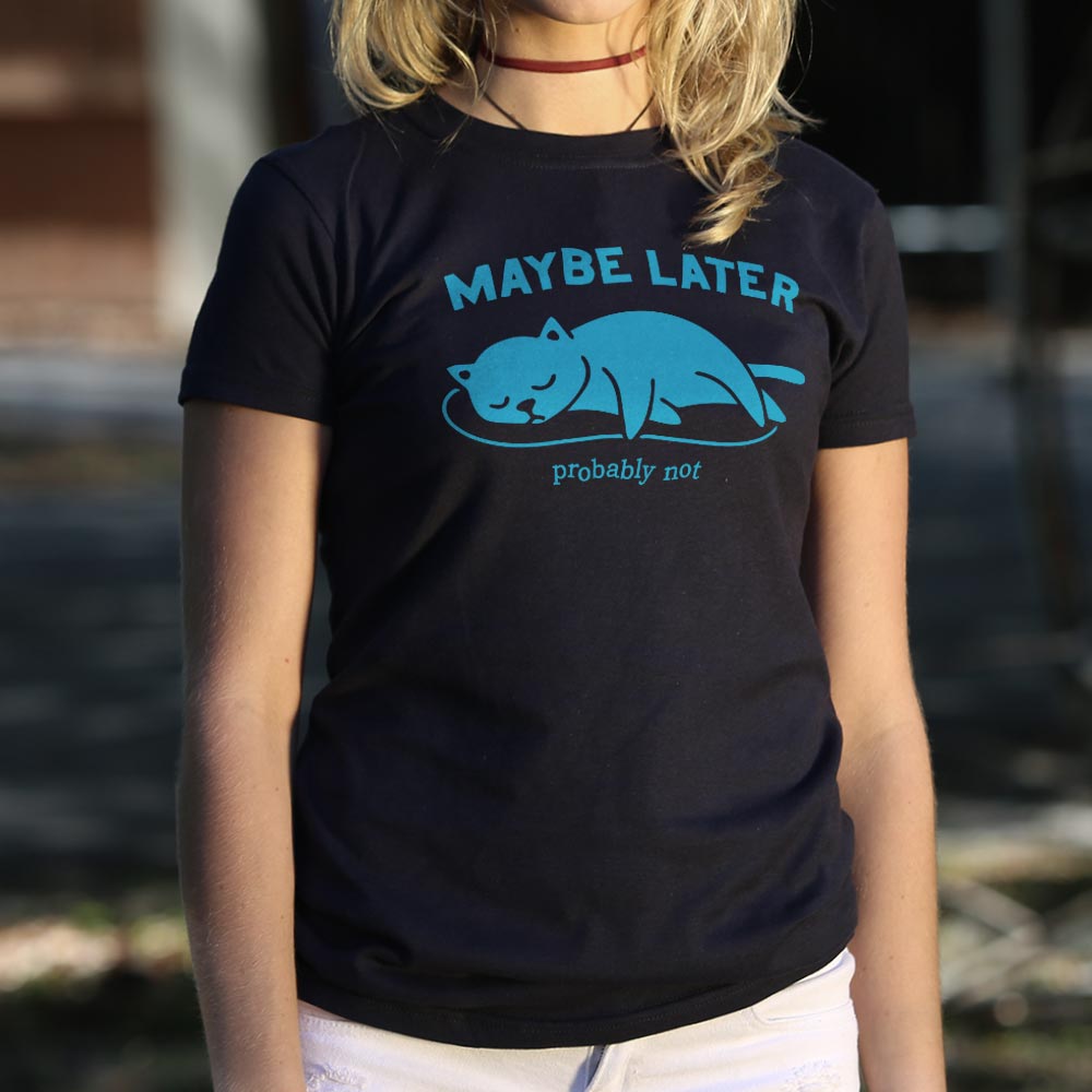 Maybe Later Cat