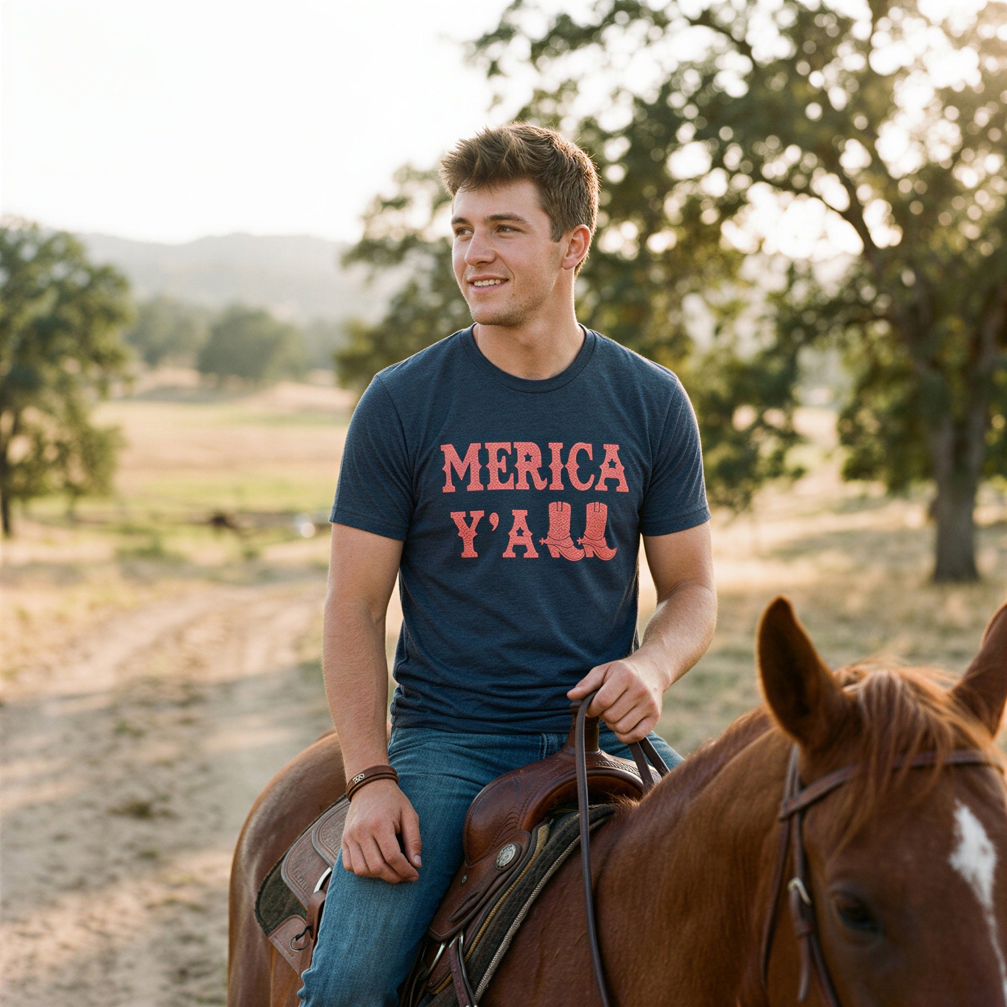 Merica Yall Men's T Shirt