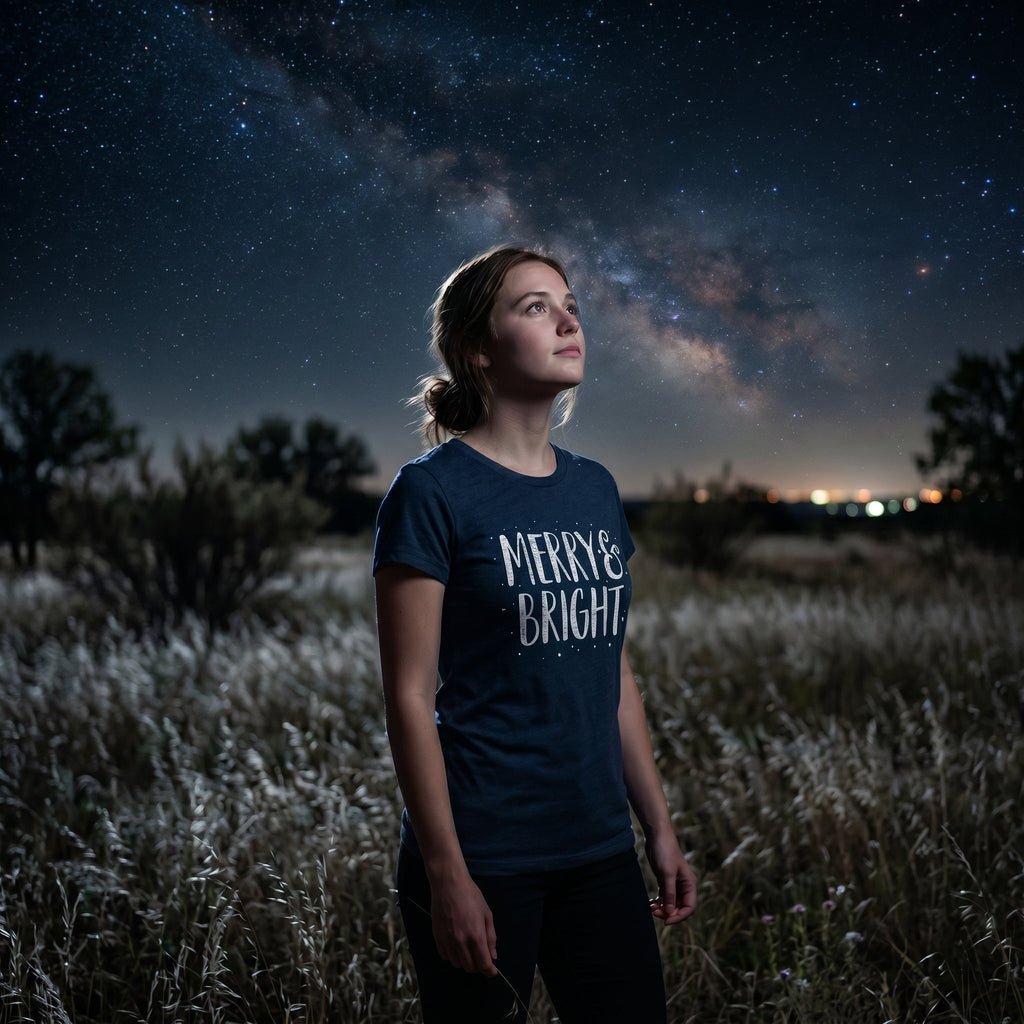 Merry And Bright Women's T Shirt