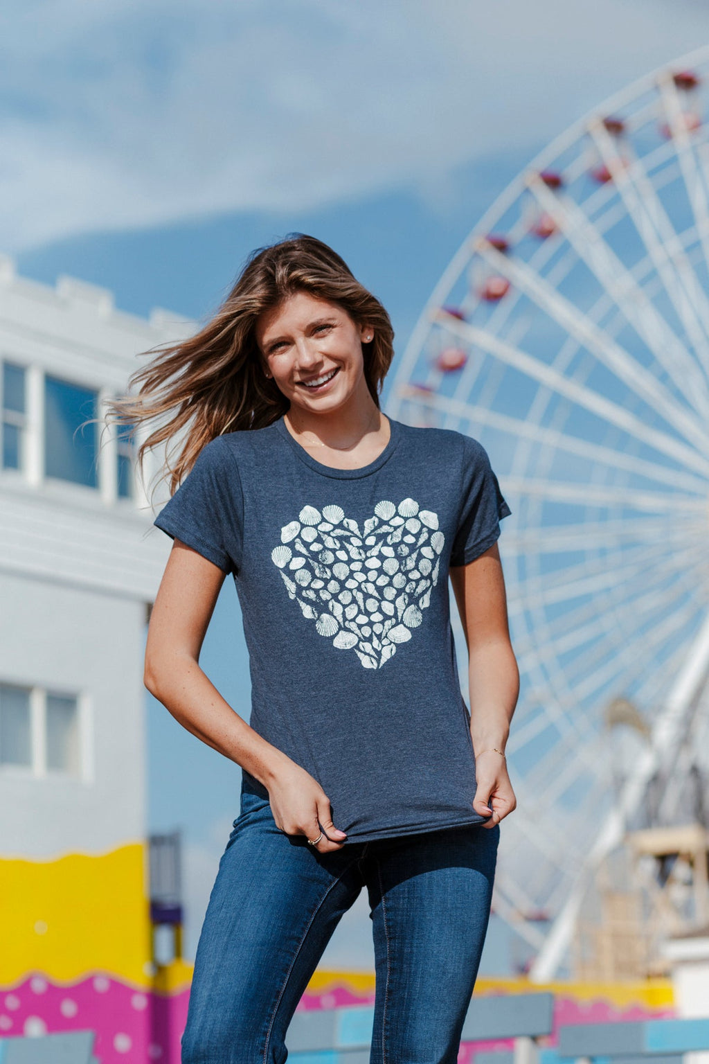 Shell Heart Women's T Shirt