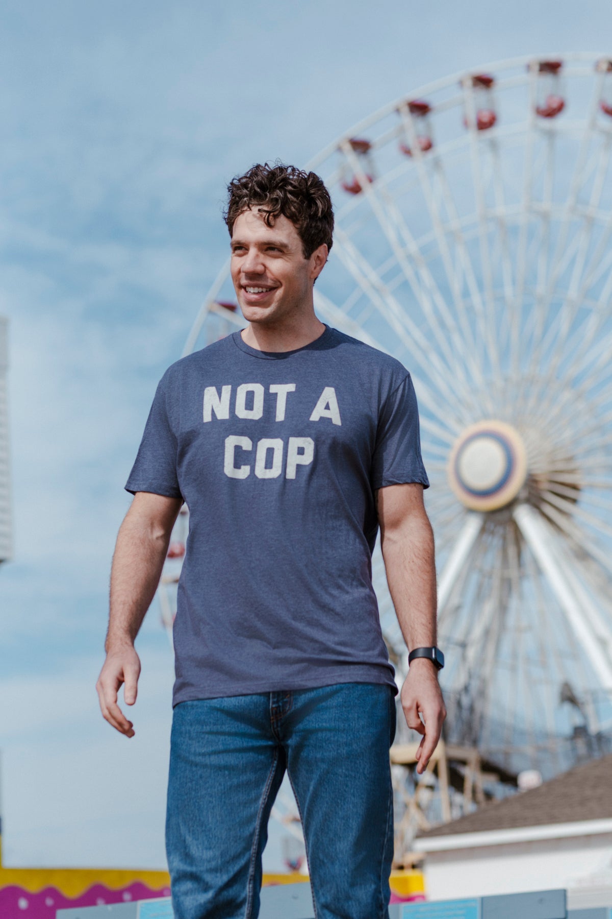 Not A Cop Men's T Shirt