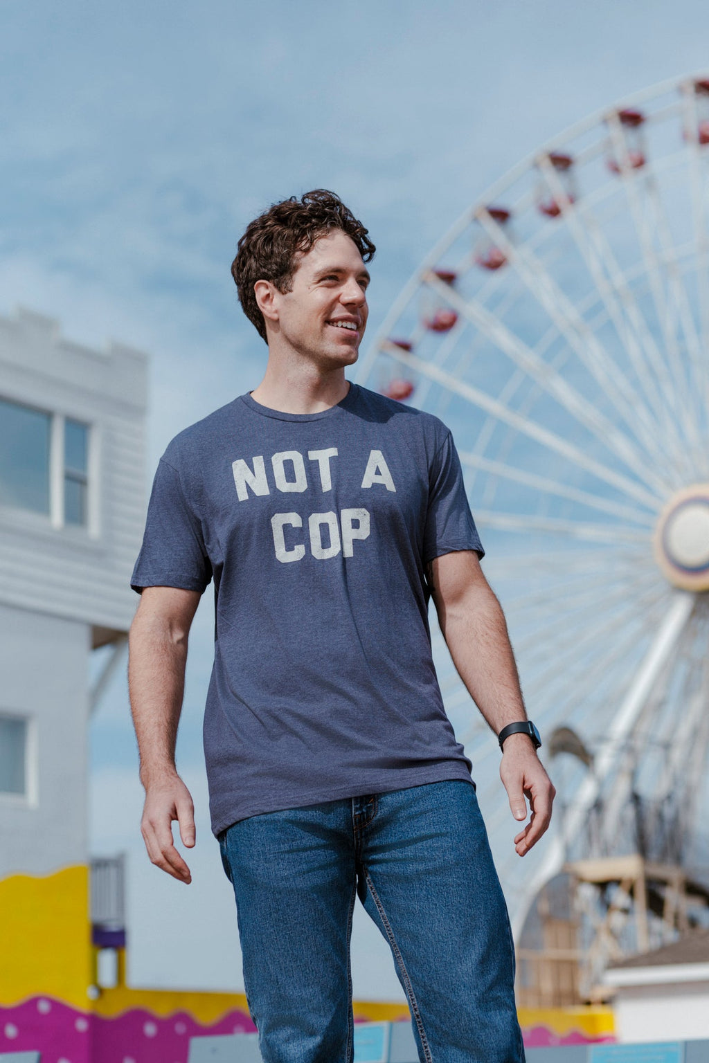 Not A Cop Men's T Shirt