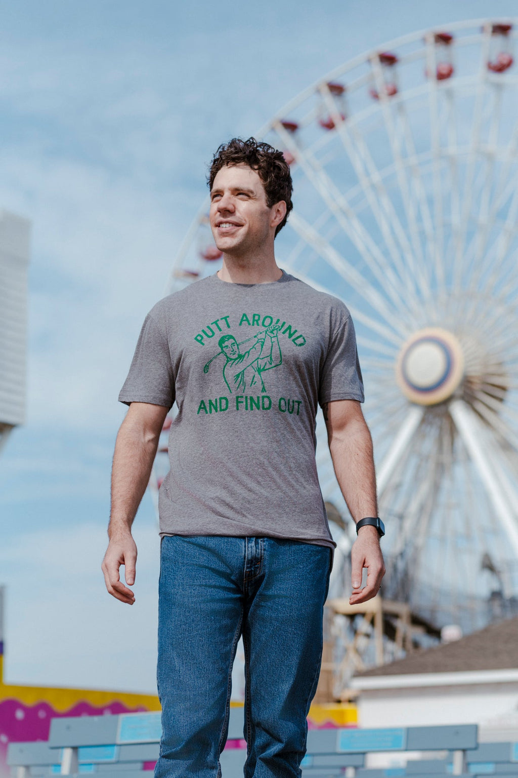 Putt Around And Find Out Men's T Shirt