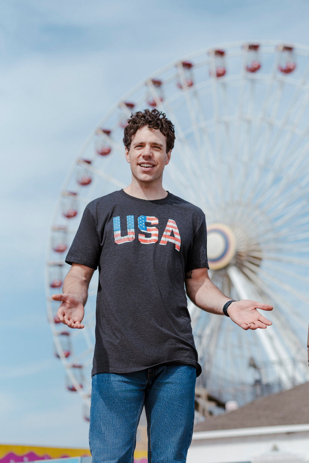 Vintage USA Men's T Shirt