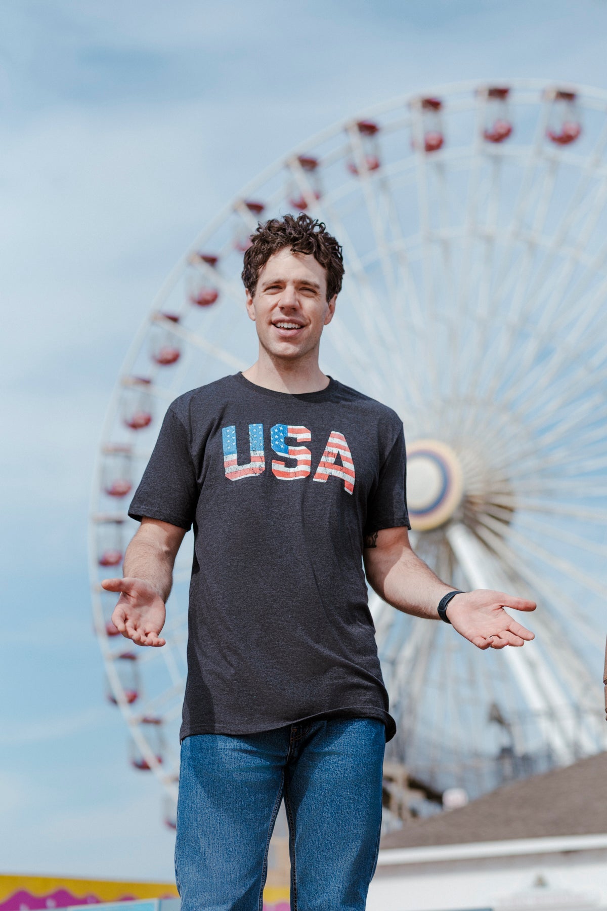 Vintage USA Men's T Shirt
