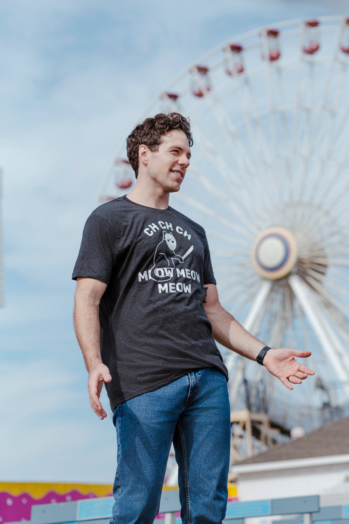 Ch Ch Ch Meow Meow Meow Men's T Shirt