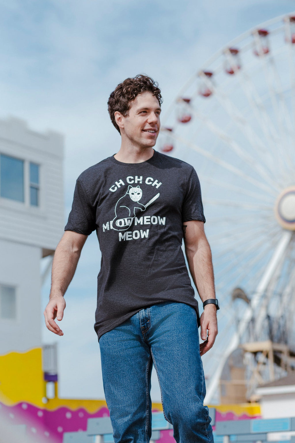 Ch Ch Ch Meow Meow Meow Men's T Shirt