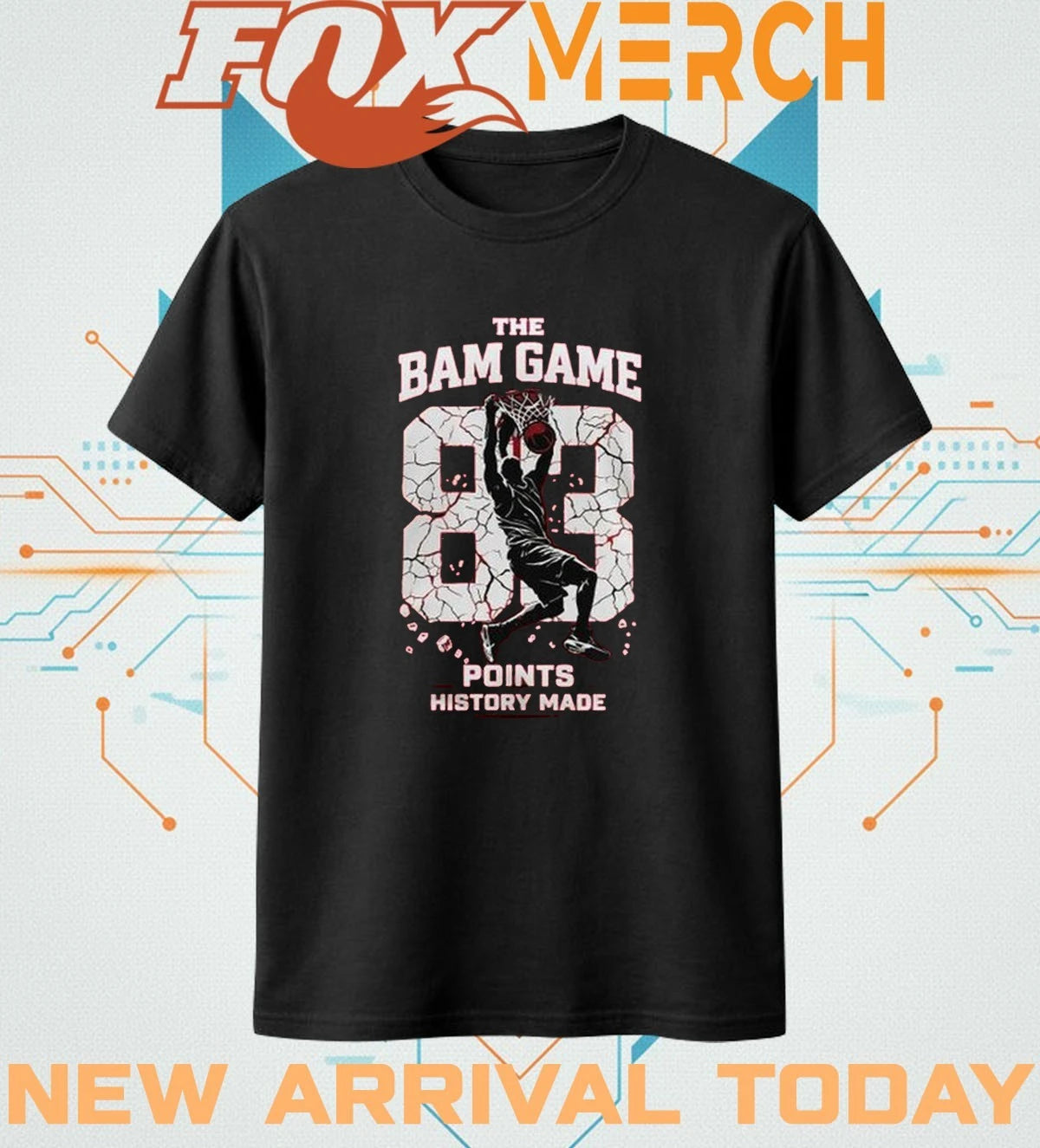 Miami Heat Bam Adebayo Makes HISTORY With 83 points in a game 2026 t-shirt
