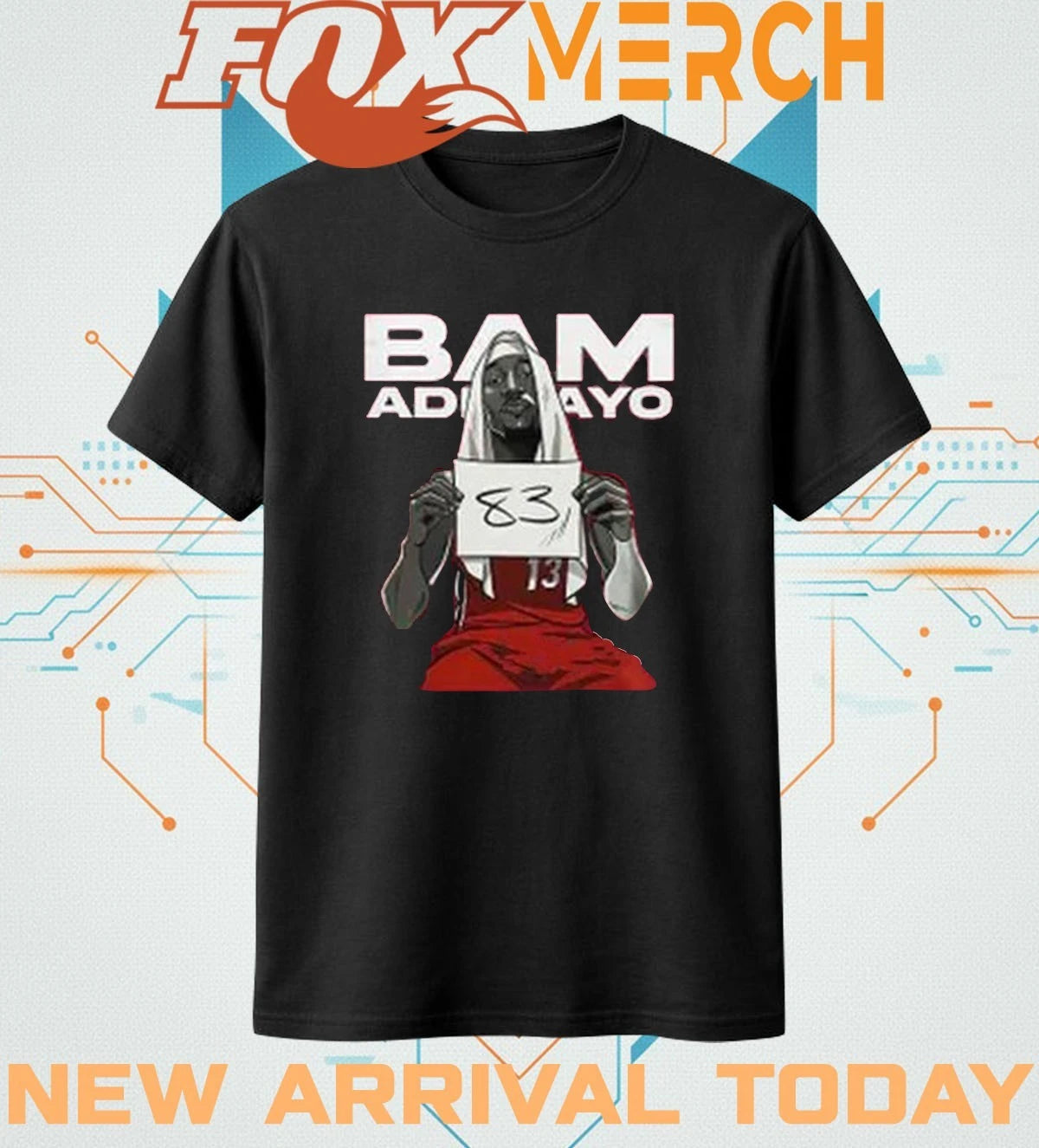 Miami Heat Commemorates The Historic Moment When Bam Adebayo Scored 83 Points In A Single Game t-shirt