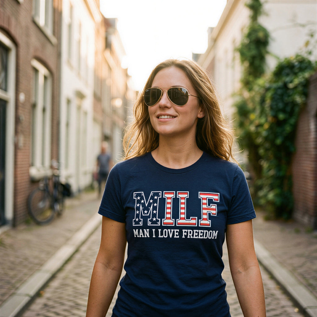 MILF Man I Love Freedom Women's T Shirt