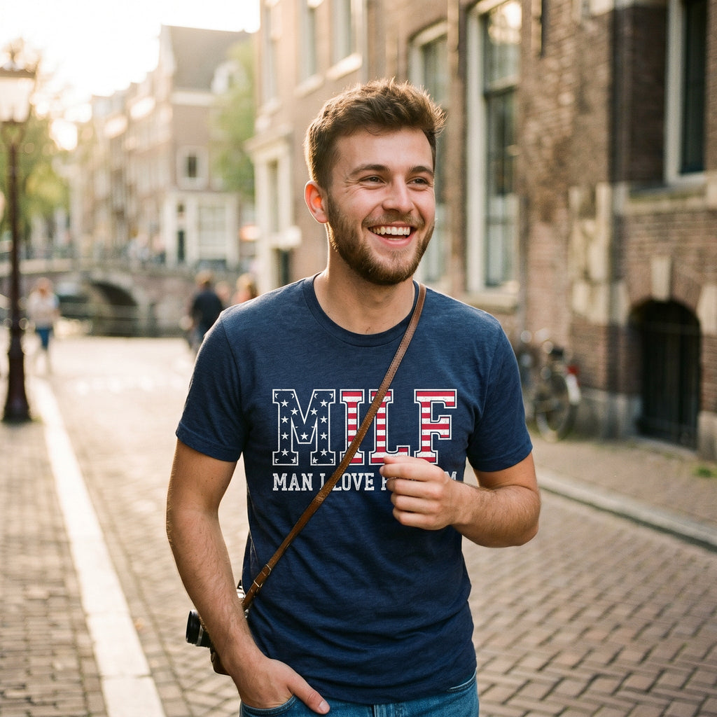 MILF Man I Love Freedom Men's T Shirt
