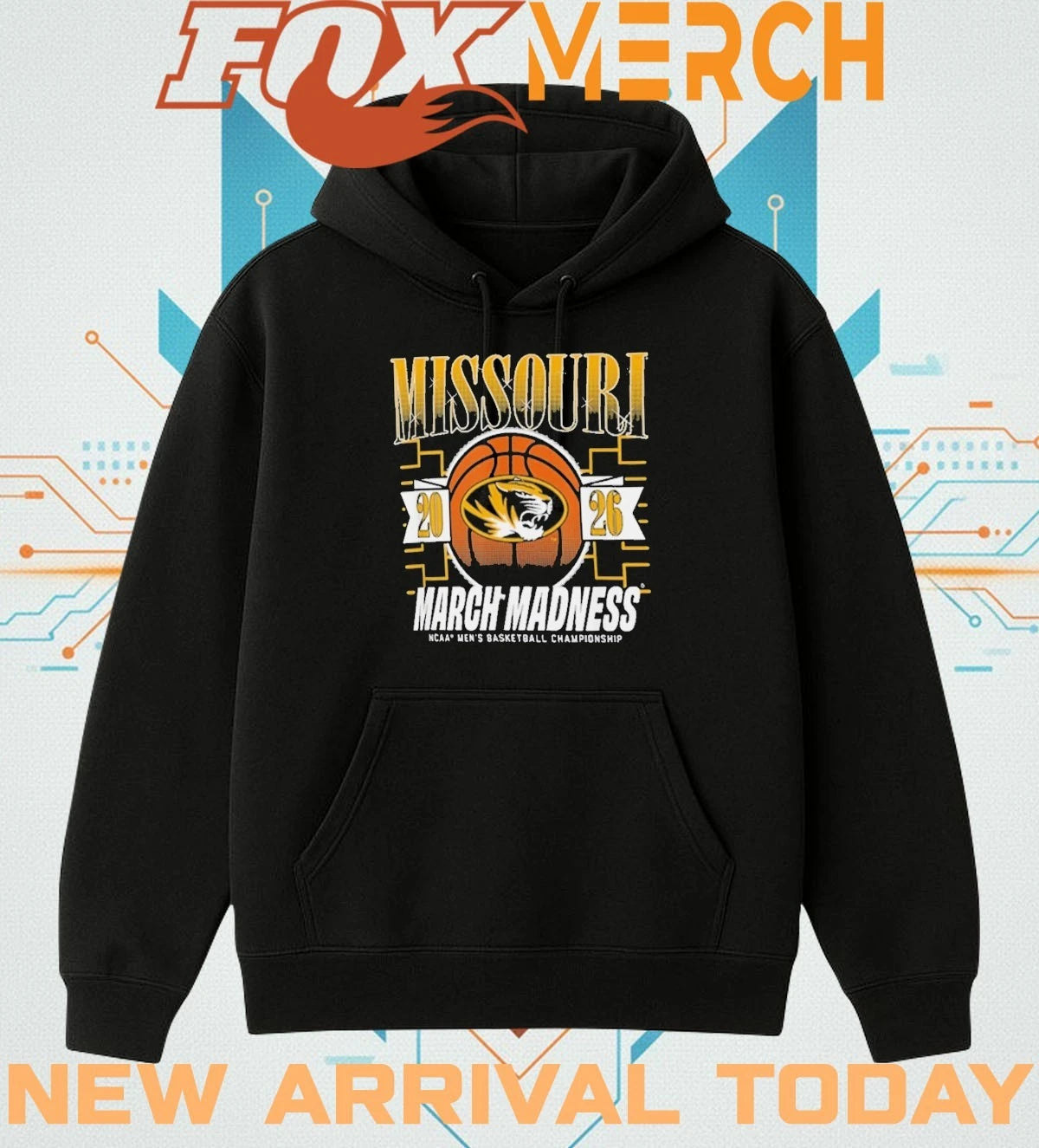 Missouri Tigers 2026 March Madness NCAA men’s basketball Championship t-shirt