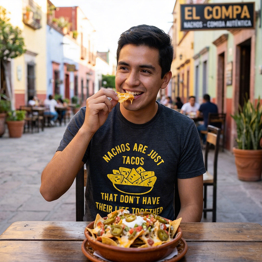 Nachos Are Just Tacos That Don't Have Their Life Together Yet Men's T Shirt