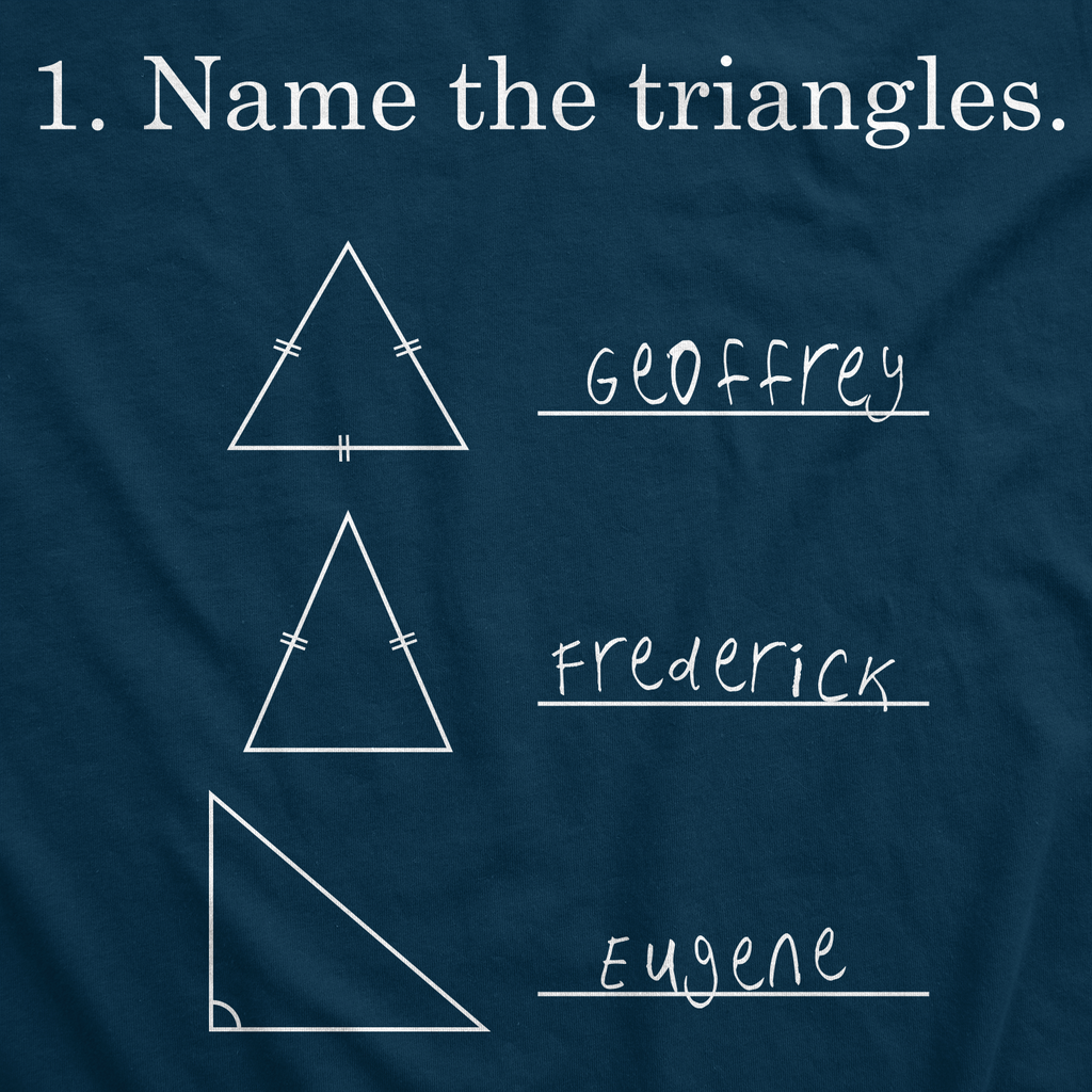 Name The Triangles Youth T Shirt