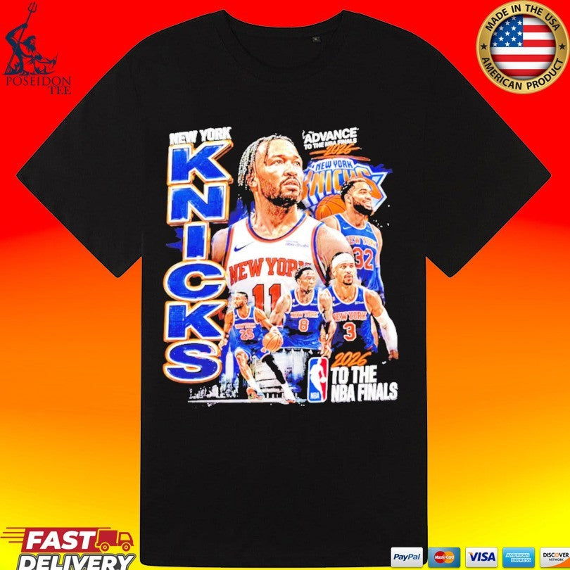 New York Knicks 2026 Advance To The Nba Finals T-shirt