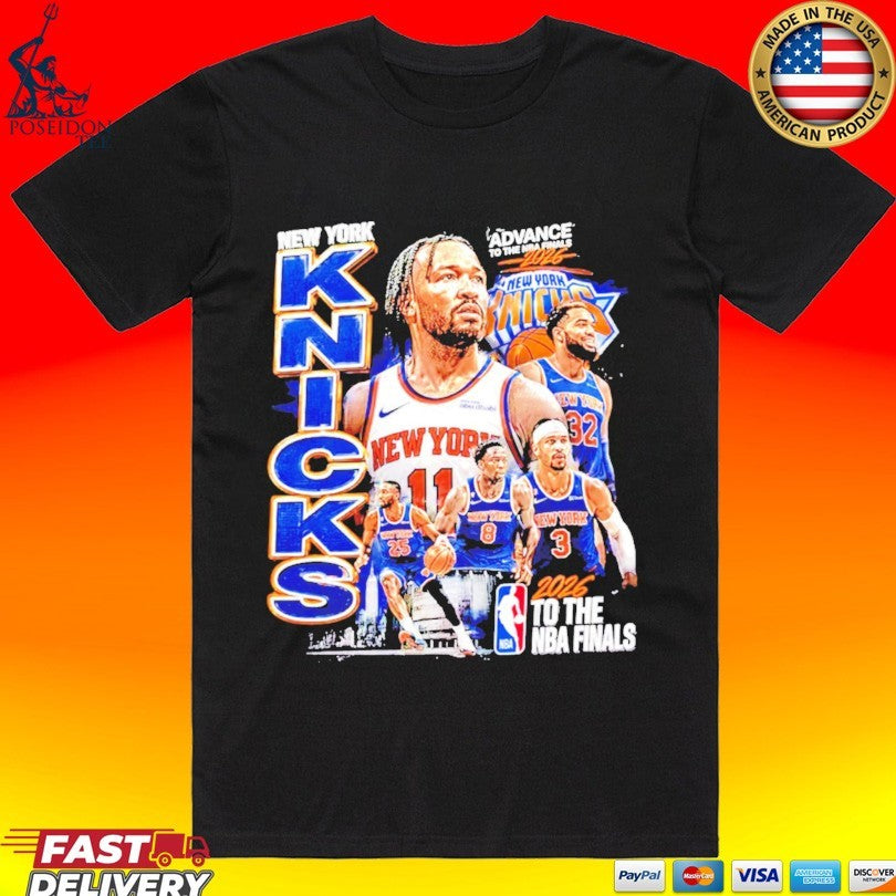 New York Knicks 2026 Advance To The Nba Finals T-shirt