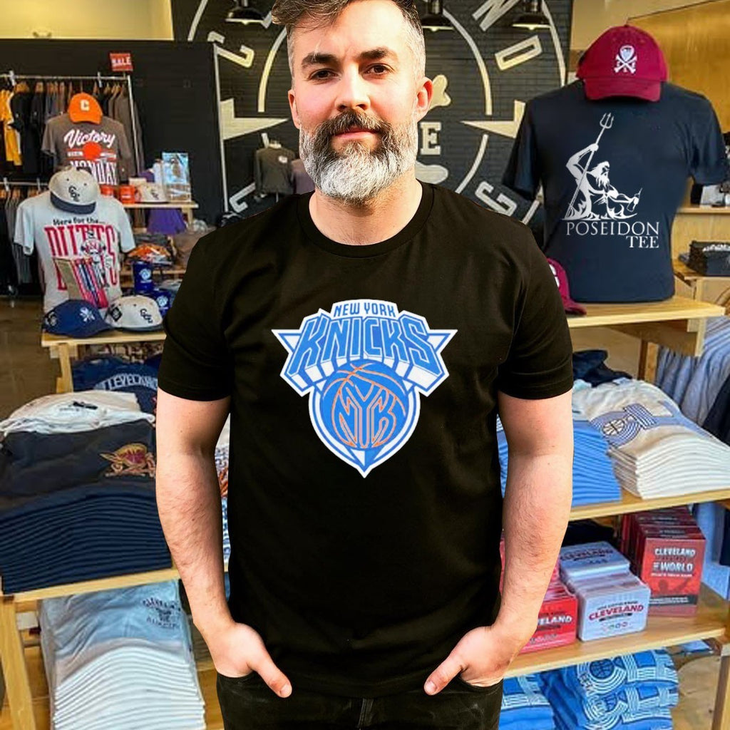 New York Knicks 2026 Blue Logo T-shirt