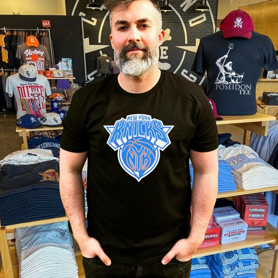 New York Knicks 2026 Blue Logo T-shirt