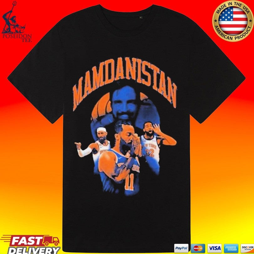 New York Knicks Mamdani Stan T-shirt