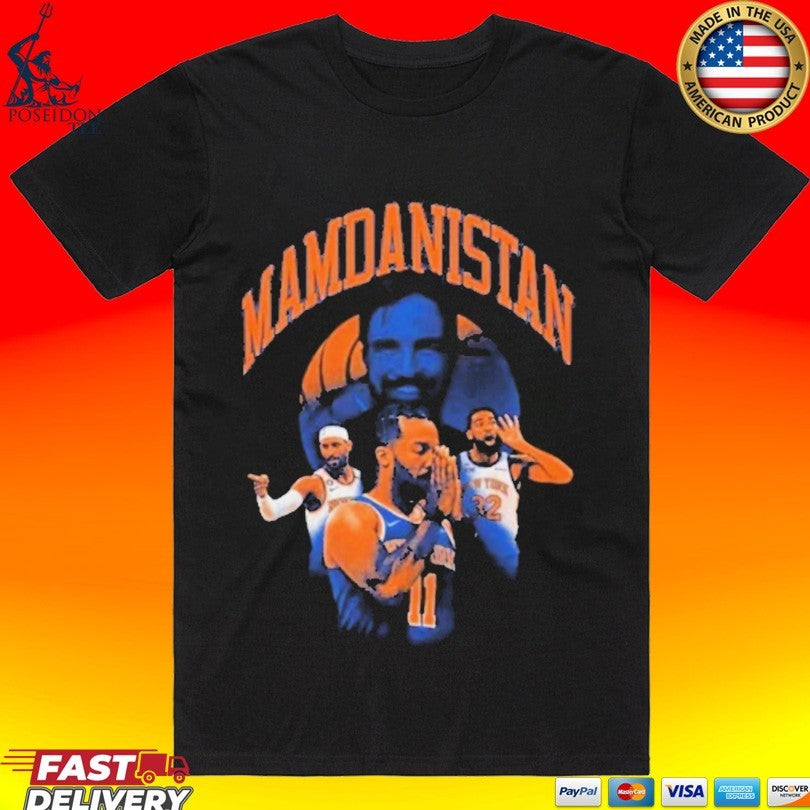 New York Knicks Mamdani Stan T-shirt