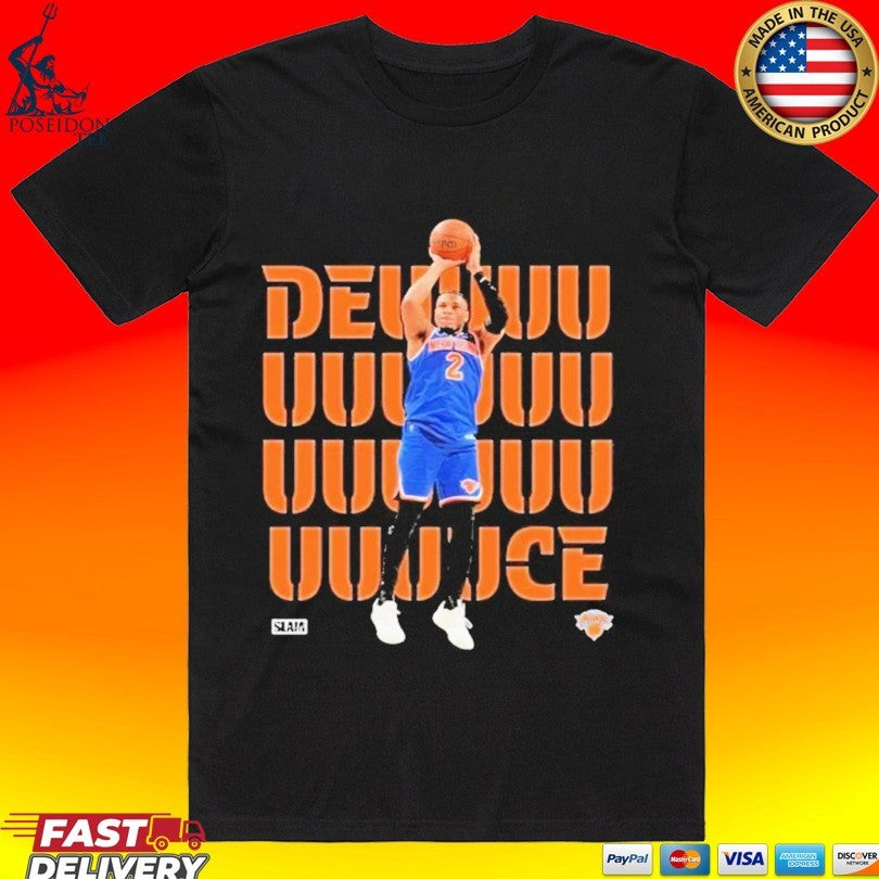 New York Knicks Slam Deuce Mcbride Deuuuuuuuuuuce T-shirt