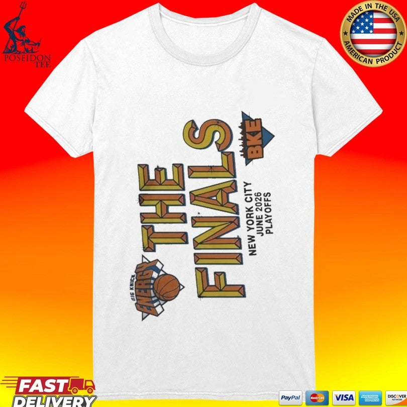New York Knicks The Finals Rally Towel Nyc June 2026 Nba Playoffs T-shirt