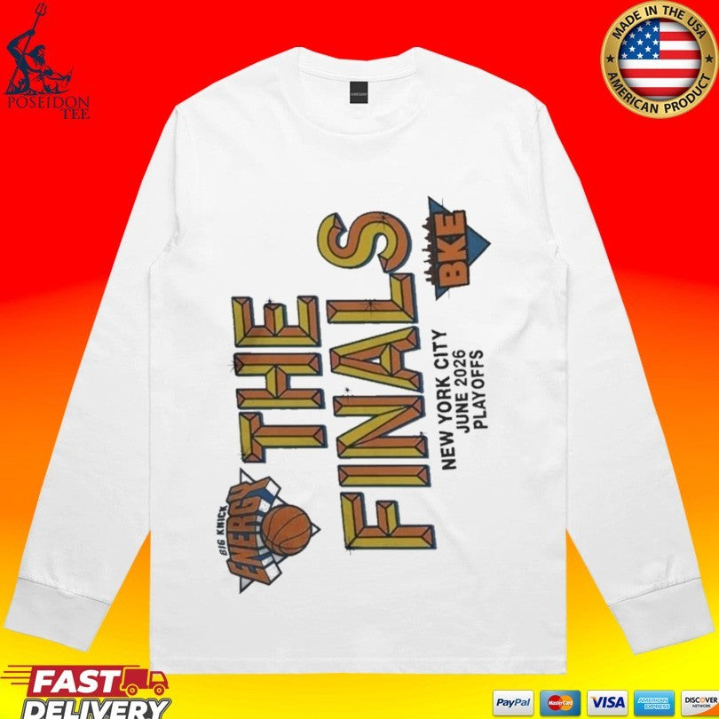 New York Knicks The Finals Rally Towel Nyc June 2026 Nba Playoffs T-shirt