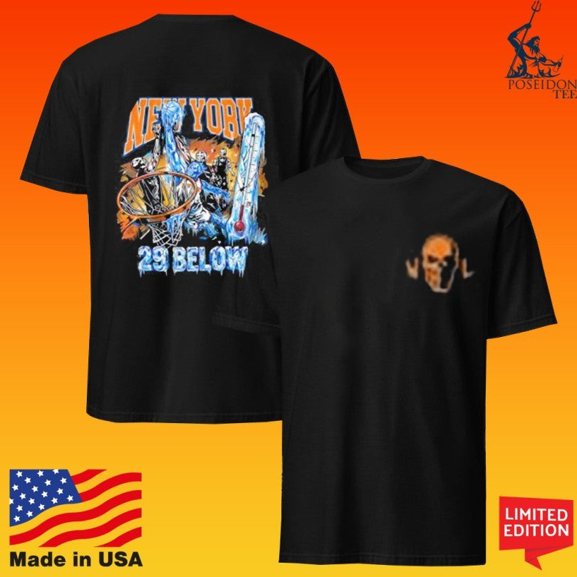 New York Knicks X Warren Lotas 29 Below T-shirt