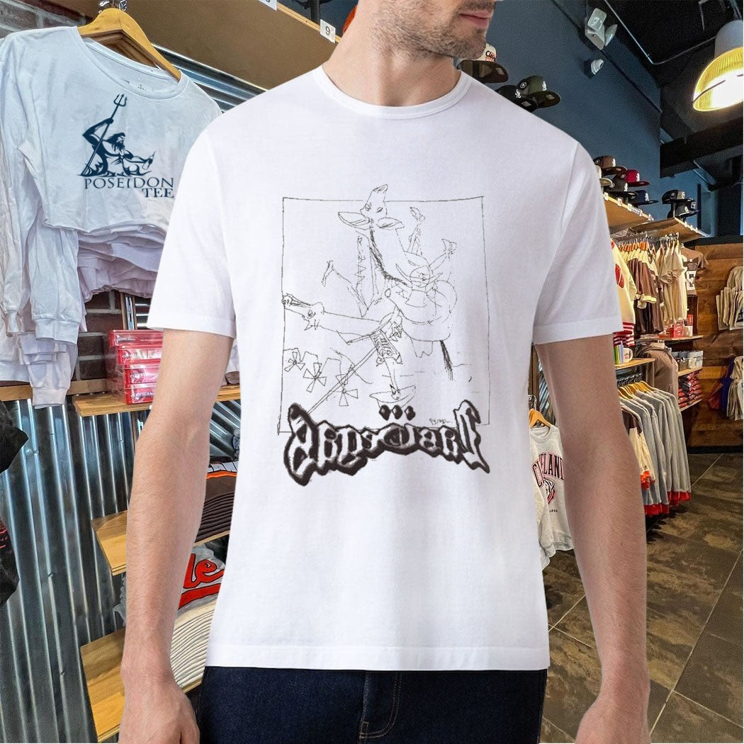 Nwahype Travis Scott Ralph Steadman Sketch T-shirt