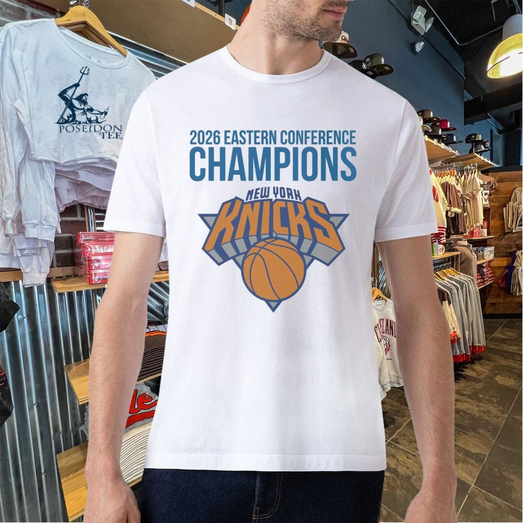 Nyk 2026 Eastern Conference Champions New York Basketball Fan T-shirt