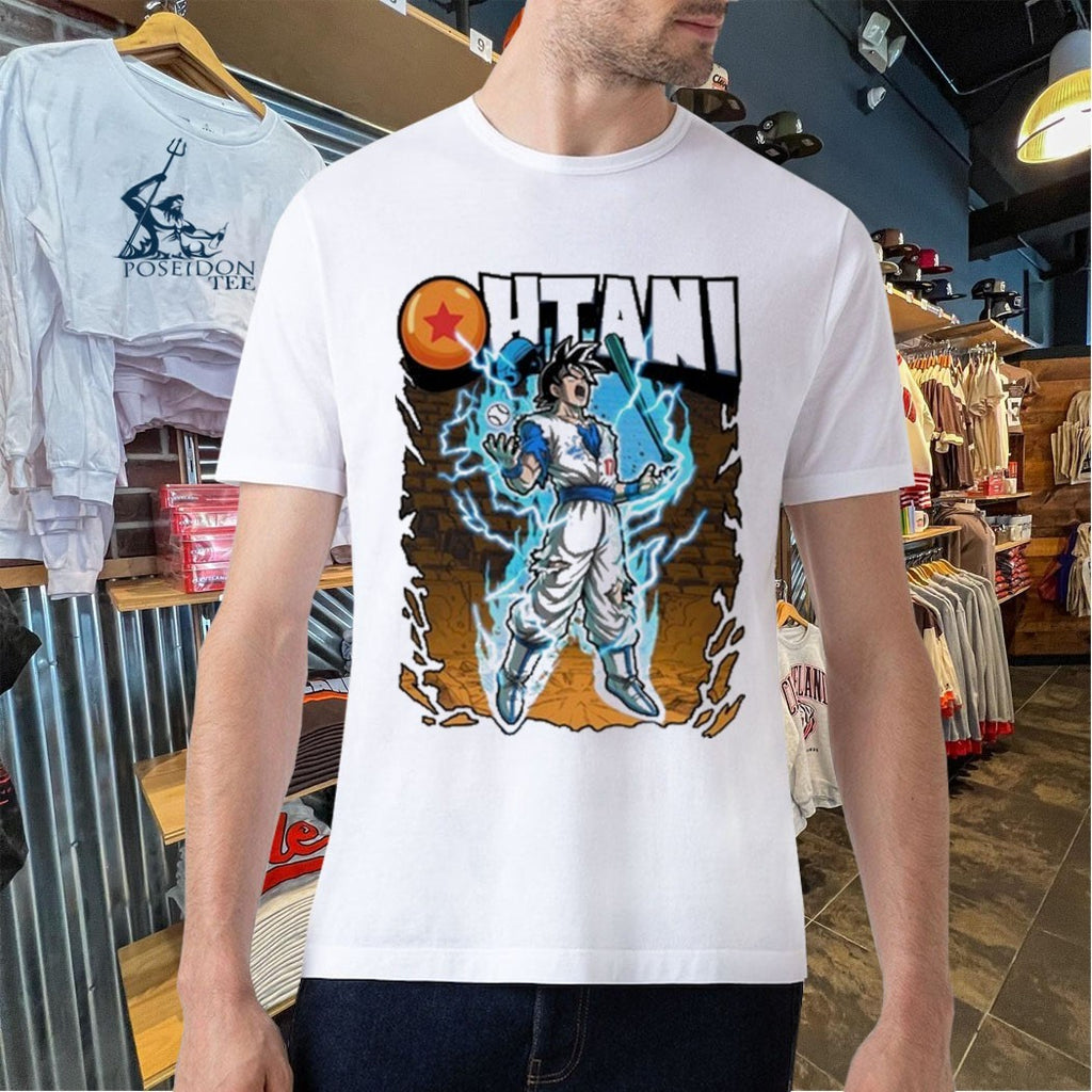 Ohtani Shohei Dragon Ball Power Up T-shirt