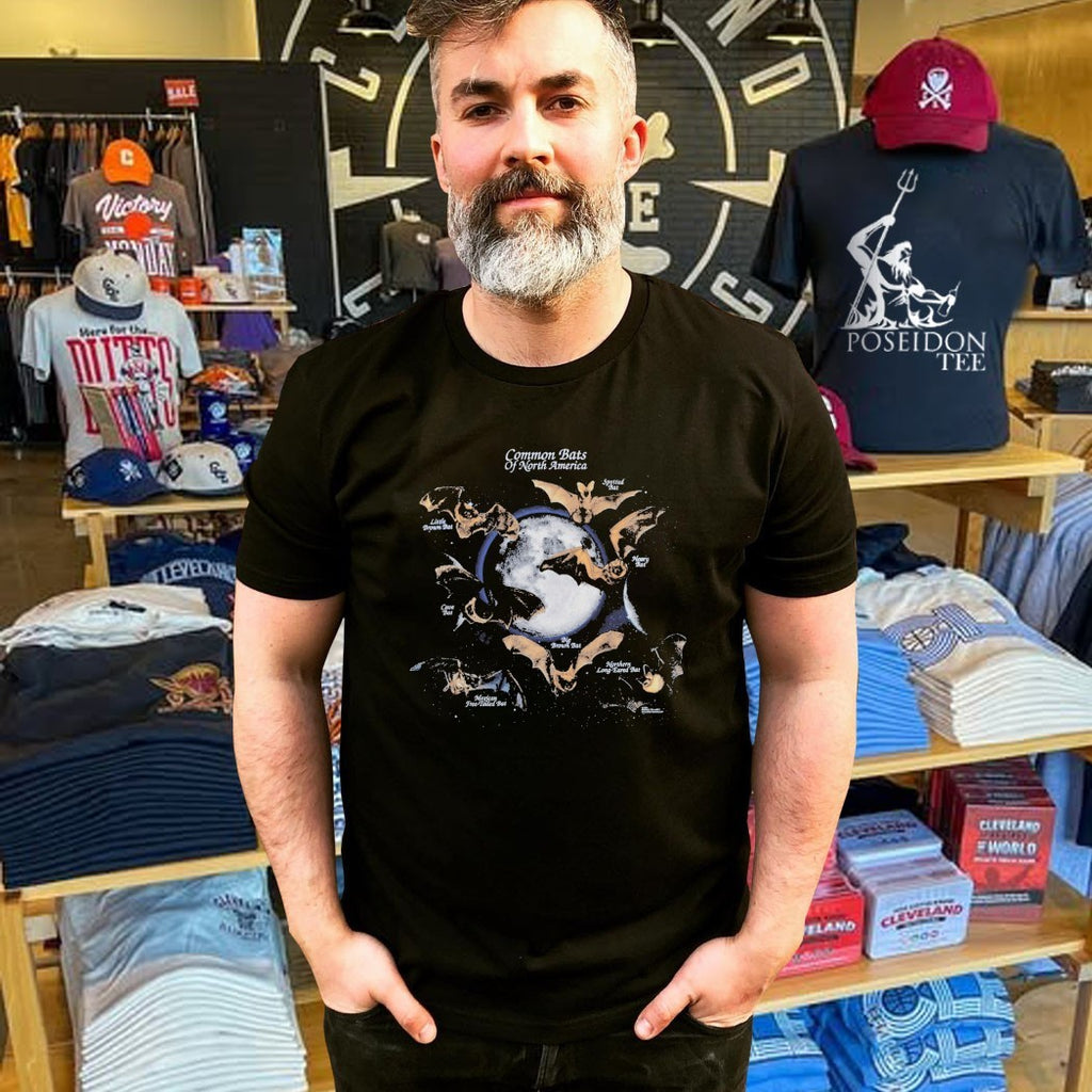 Online Ceramics Common Bats Of North America T-shirt