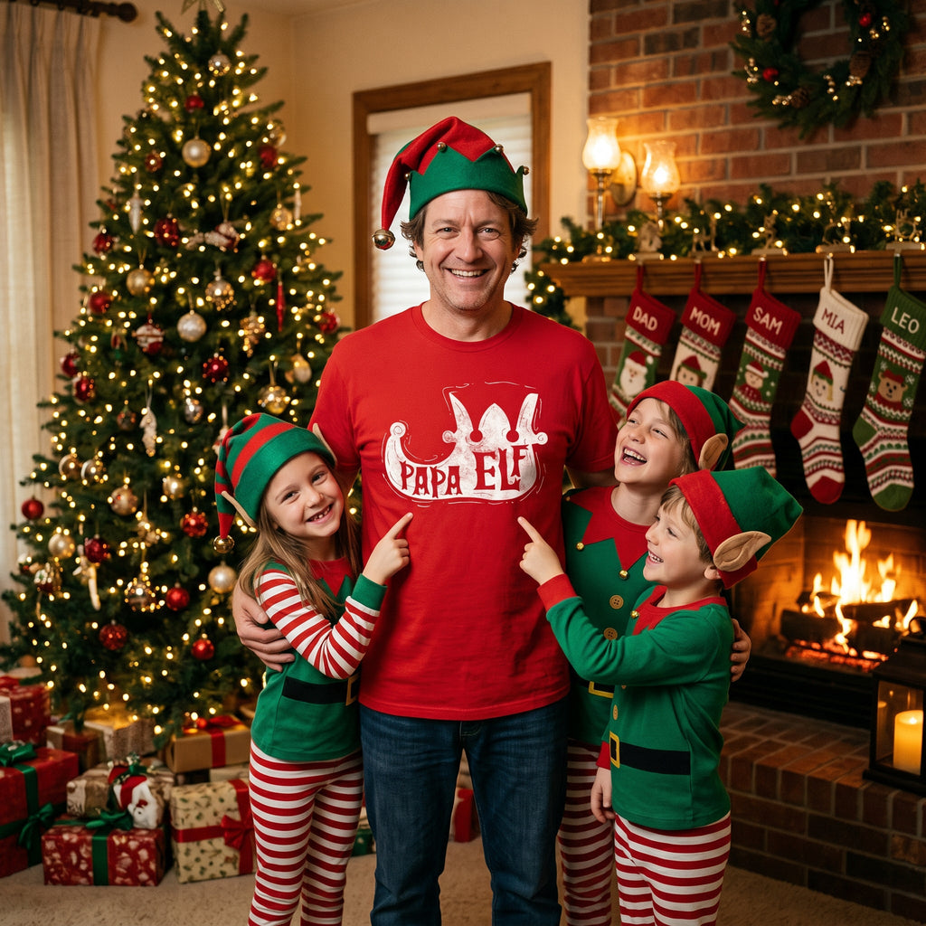 Papa Elf Men's T Shirt