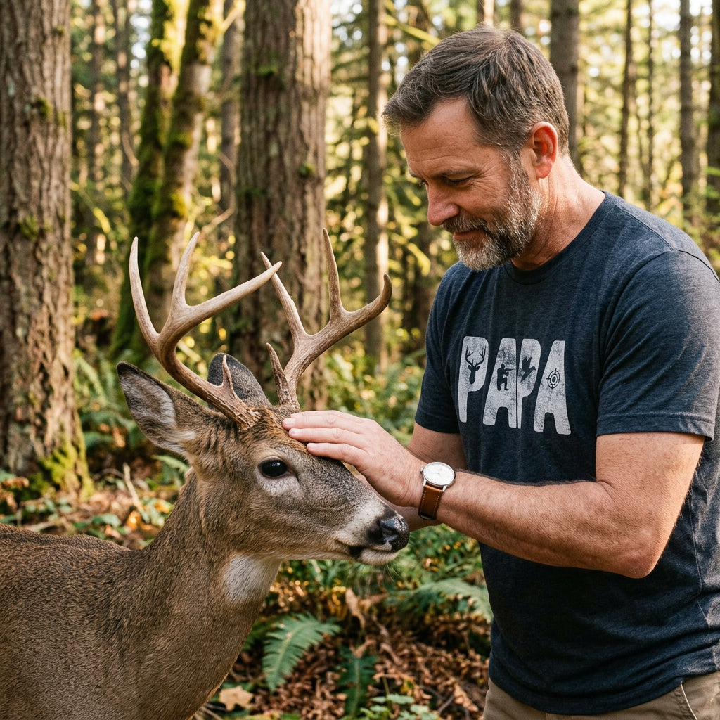 Papa Hunting Men's T Shirt