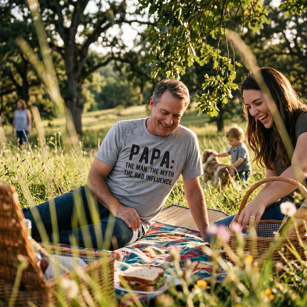 Papa The Man The Myth The Legend Men's T Shirt