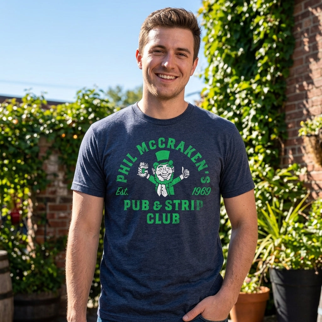 Phil McCrackens Pub And Strip Club Men's T Shirt
