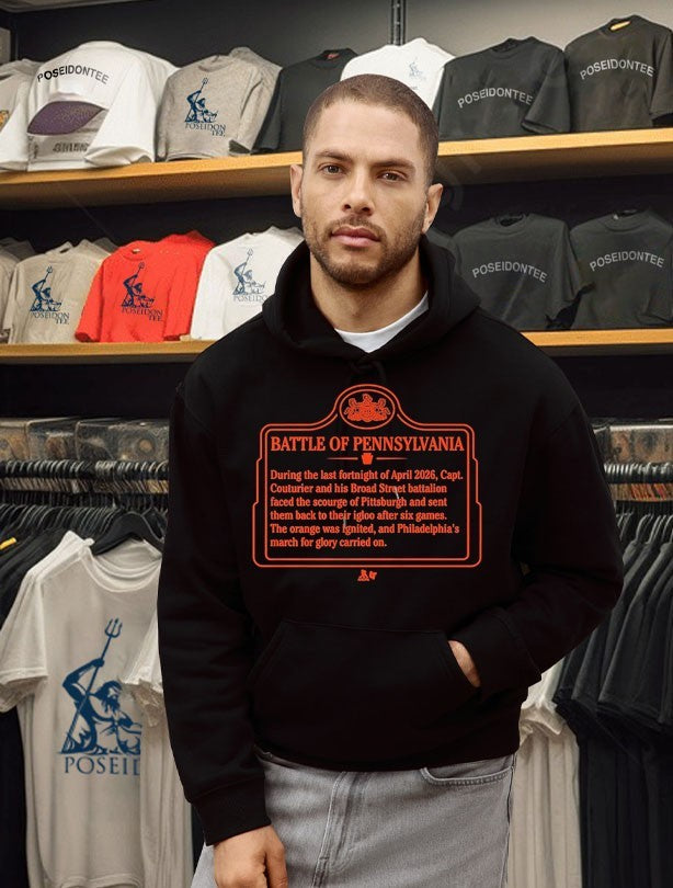 Philadelphia Hockey The Battle Of Pennsylvania T-shirt
