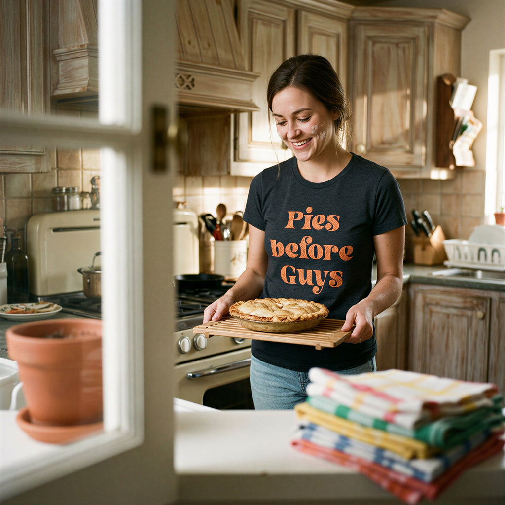 Pies Before Guys Women's T Shirt