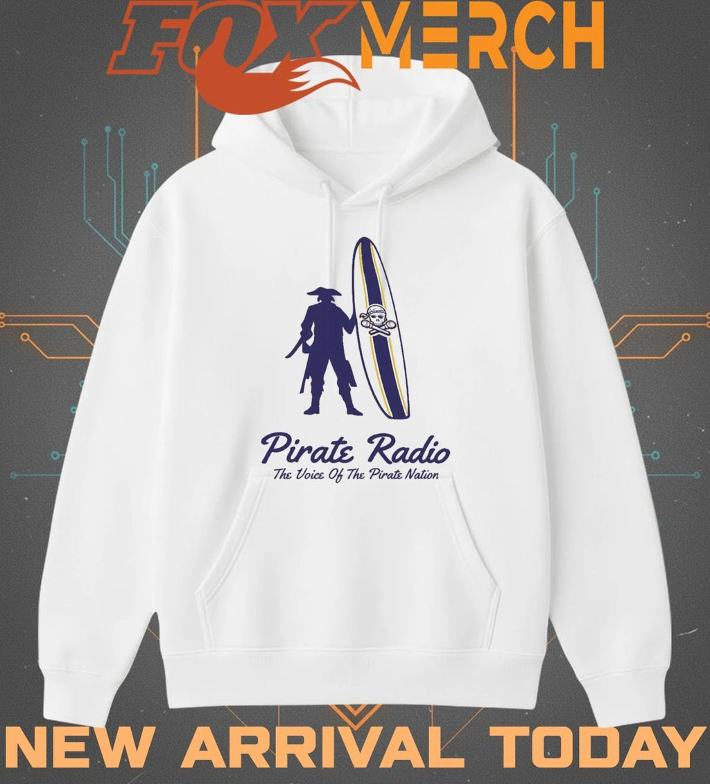 Pirate radio the voice of the pirate nation 2026 t-shirt