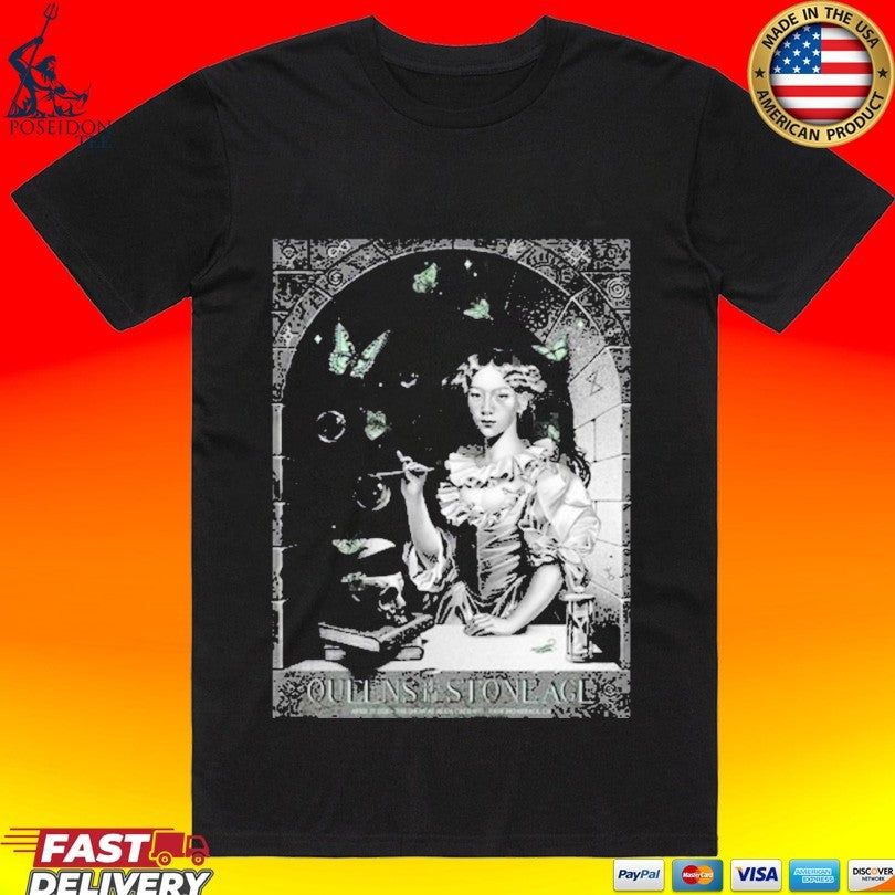 Queens Of The Stone Age Rancho Mirage California 2026 Gig Poster At The Show At Agua Caliente On April 25 2026 T-shirt