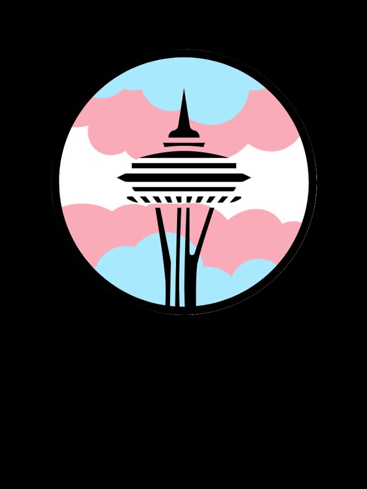 Official Seattle Trans Social Club Member Swag by Rain & Rainbow Designs