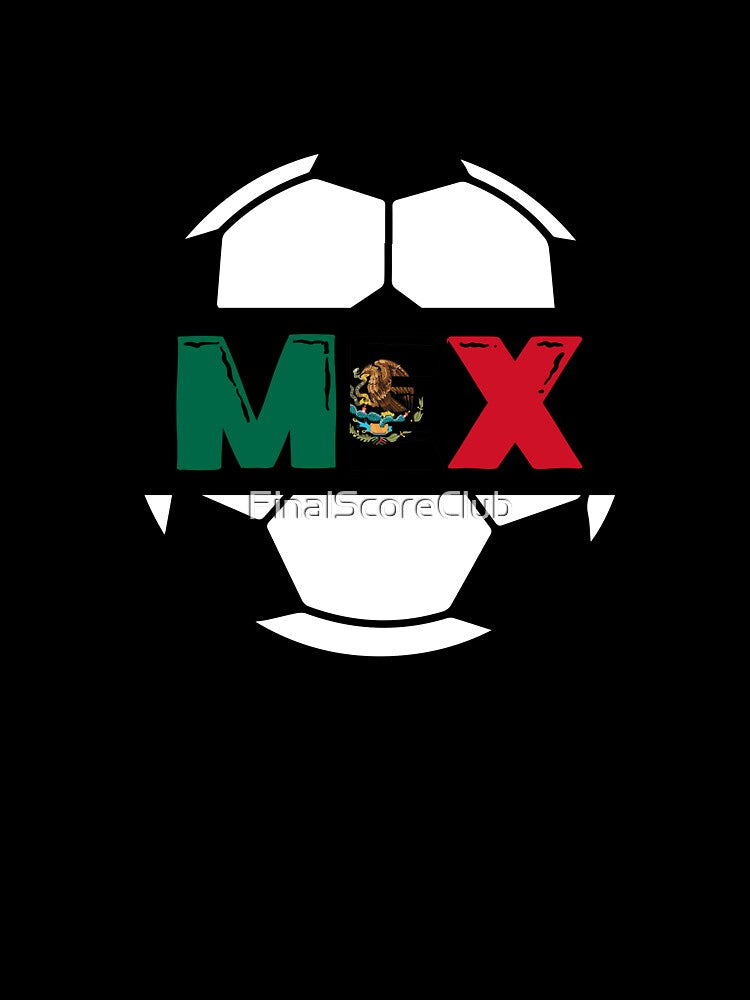 Soccer Ball MEX Flag by FinalScoreClub