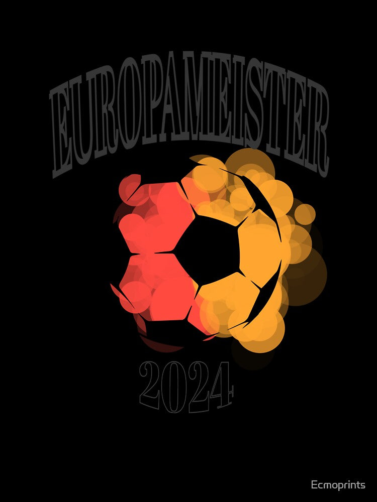 European champion Germany football fan motif by Ecmoprints
